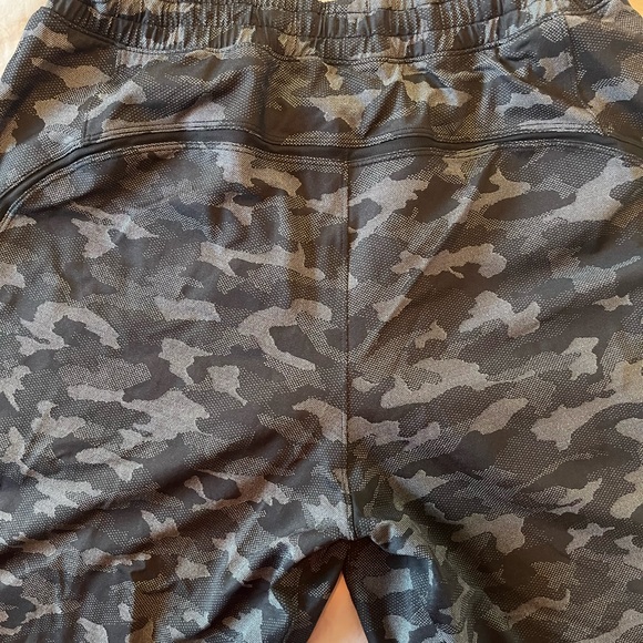 Lululemon camo shorts. Like new. Lined. Used for working out or yoga - Picture 3 of 3